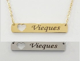 Vieques Stainless Steel Necklaces