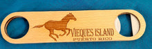 Vieques Engraved Flat Bottle Opener