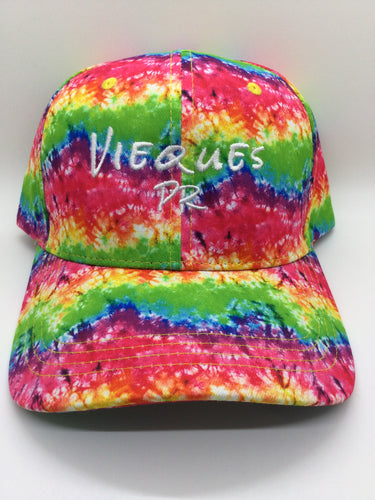 Vieques Floral BaseBall Cap Hat