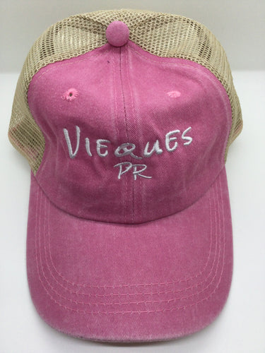 Vieques Mesh BaseBall Cap Hat