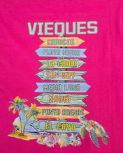 Vieques Beach Arrow Sign T-Shirt, VQS Made