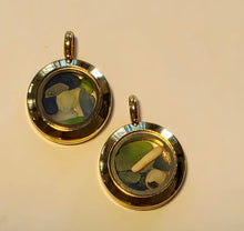 Floating Locket Necklace w/ A Bit of Vieques, Stainless Steel
