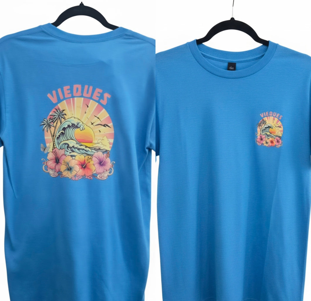 Floral Wave T-Shirt, VQS Made