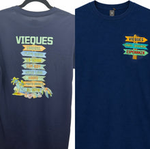 Vieques Beach Arrow Sign T-Shirt, VQS Made